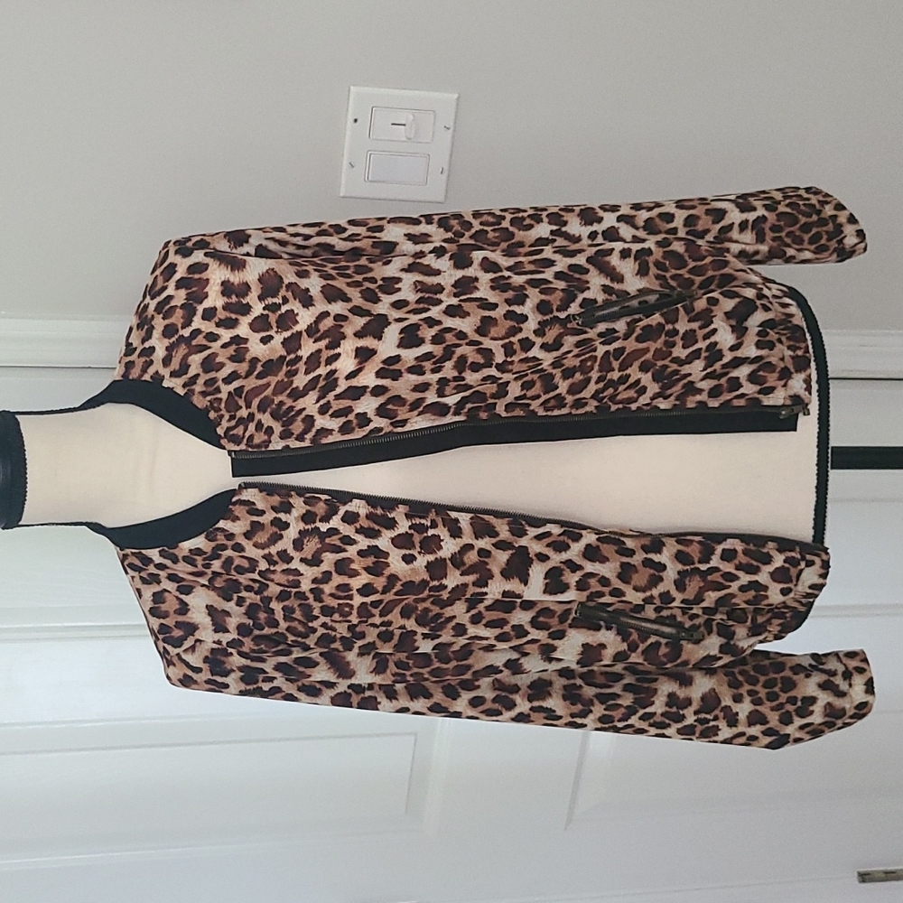 PaperMoon Leopard lightweight jacket